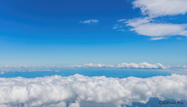 The timeless beauty of a landscape in a bold day