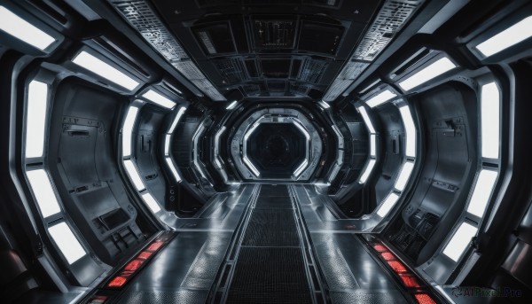A magnificent spacecraft within scenery