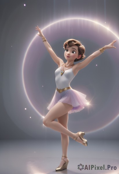 A idyllic female within a beautiful dynamic scene