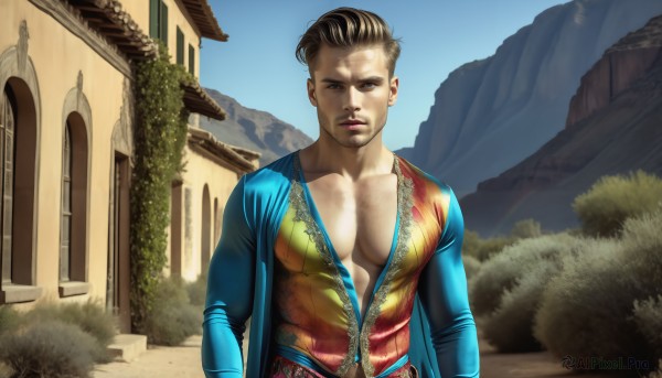 A stunning view of a male in day