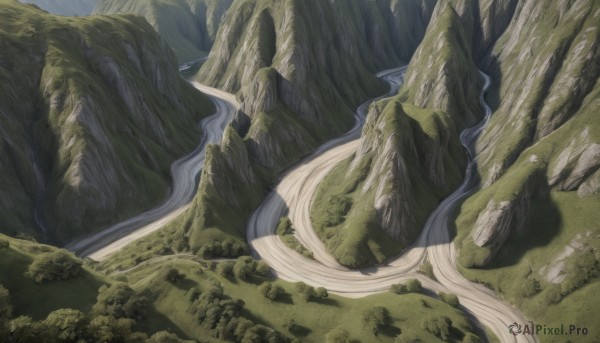 A stunning portrayal of a landscape in a breathtaking day
