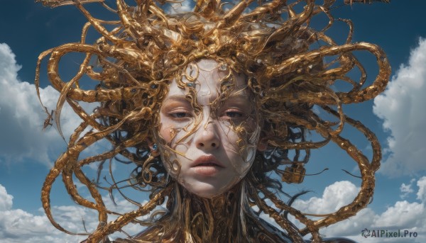 A refreshing image of a female in day