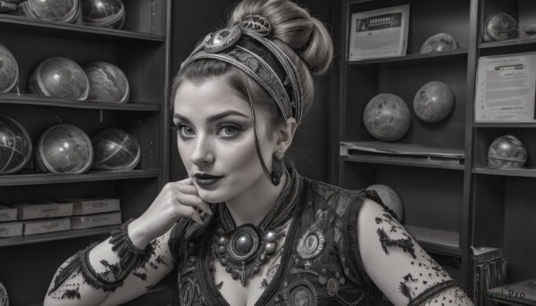 A stunning view of a female in dynamic scene