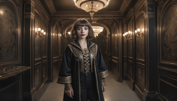 A magnificent female within dynamic scene