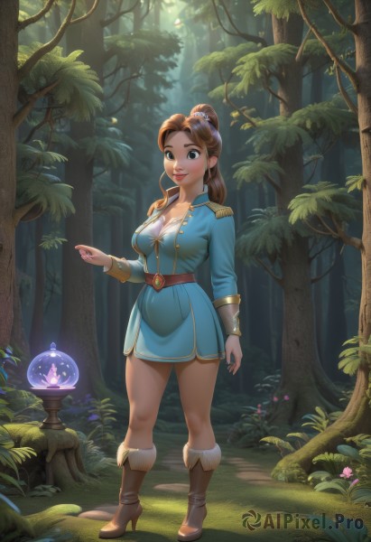 The majestic beauty of a female set within a dynamic outdoors