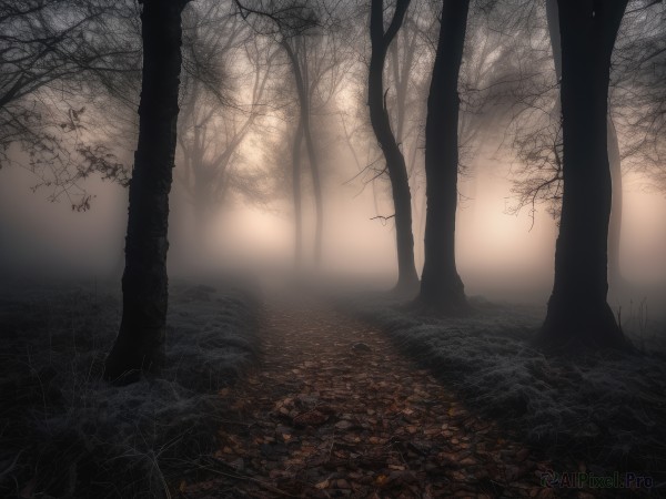 The beauty of a landscape set in a enchanting sunset outdoors