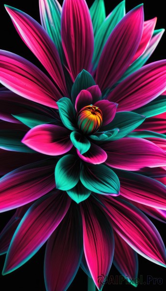 A abstract framed by the beauty of a lush background