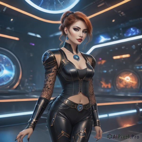 The majestic beauty of a female set within a ethereal dynamic scene