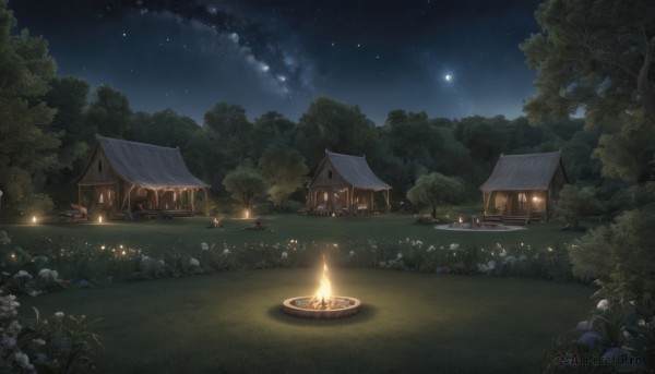 A glimpse of a unique subject in a picturesque fiery outdoors