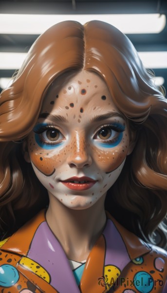 Dynamic scene brought to life with a serene clown