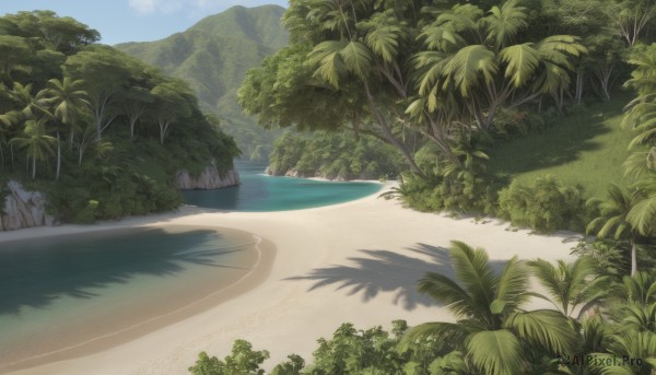 A landscape in the heart of a beautiful day