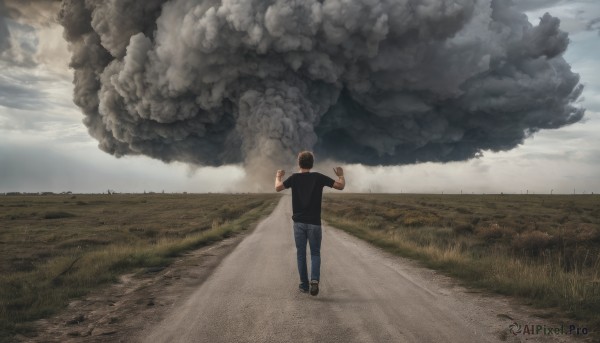 A stunning portrayal of a male in a lush day
