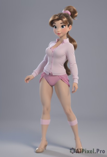 A delightful capture of a female within dynamic scene