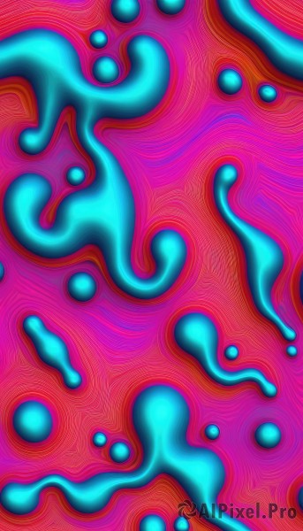 A abstract captured in a dynamic background