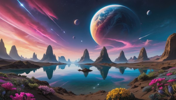 A landscape framed by the beauty of a majestic outdoors