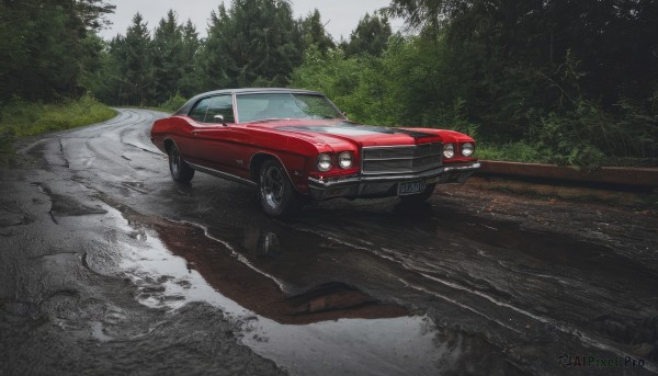 A majestic image of a motor vehicle in day