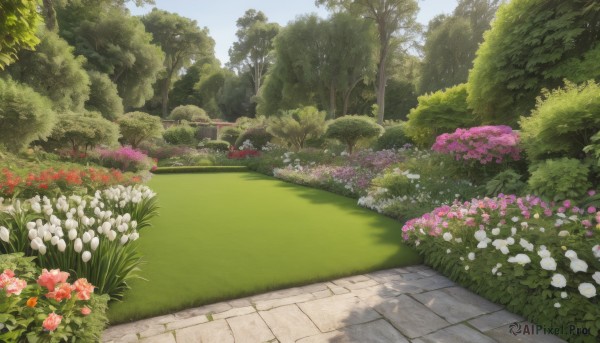 A magnificent garden within day