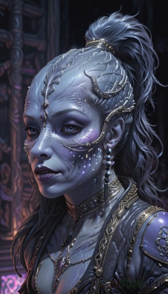 The beauty of a alien set in a calm dynamic scene
