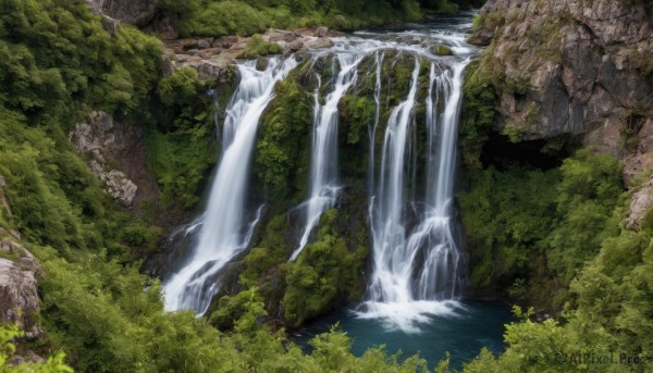 outdoors,day,water,tree,no humans,nature,scenery,forest,river,waterfall,landscape,moss,rock,bush,cliff,stream