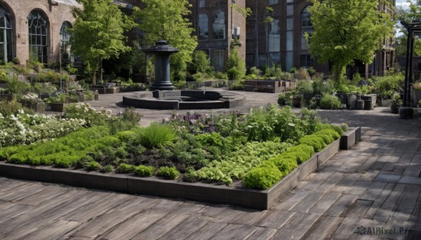 A striking day featuring the elegance of a garden
