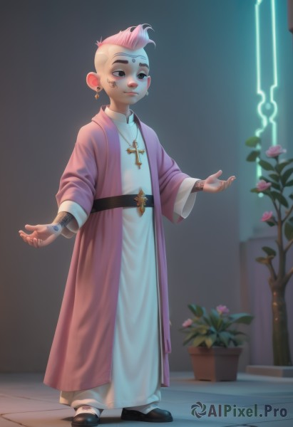 A majestic image of a male in dynamic scene