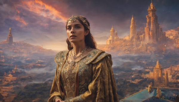 A refreshing image of a female in sunset outdoors