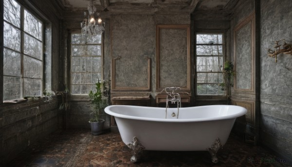 Snowy day brought to life with a serene indoors