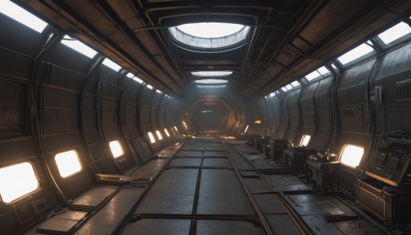 A spacecraft amidst a calm sunlight