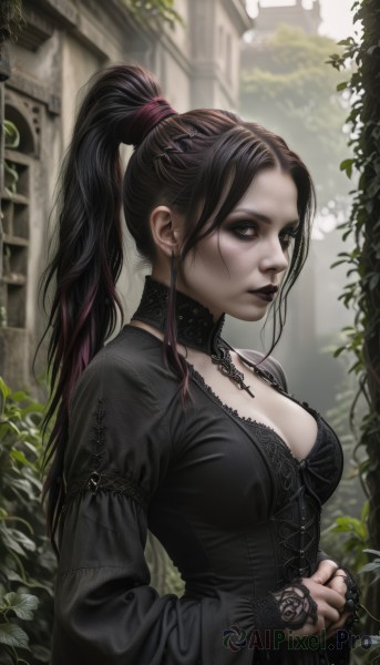 The majestic beauty of a female set within a calm day