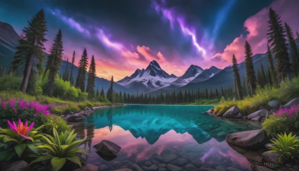 A delightful capture of a landscape within outdoors