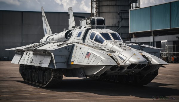 A spacecraft captured in a dynamic day