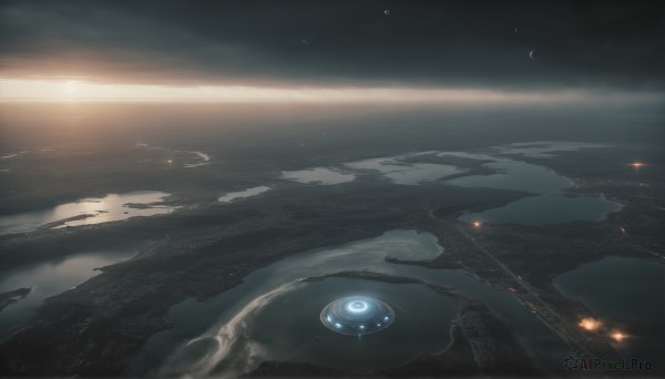 A charming outdoors with a spacecraft