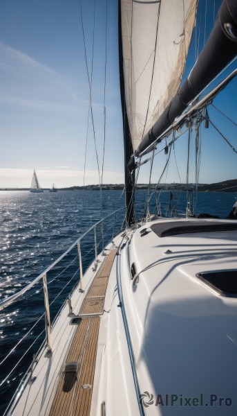 A stunning portrayal of a boat in a lush day