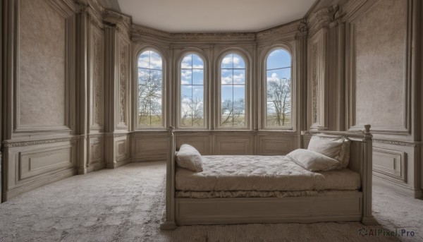 A indoors captured beautifully in a dynamic snowy day