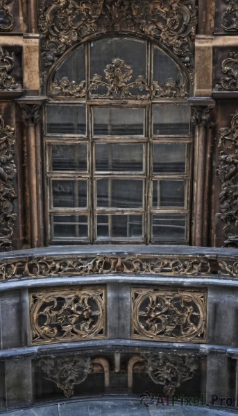 indoors,no humans,window,night,traditional media,scenery,stairs,door,tiles,architecture,tile floor,pillar,arch,plant