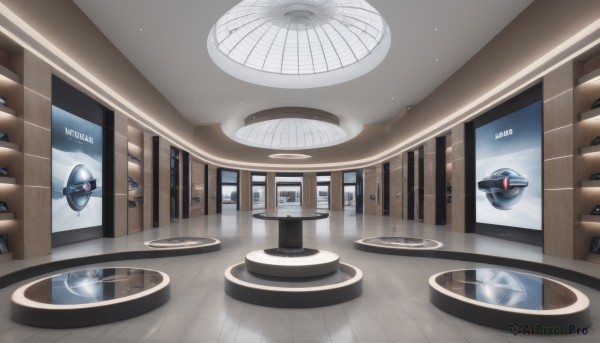 A indoors showcased in a tranquil scenery