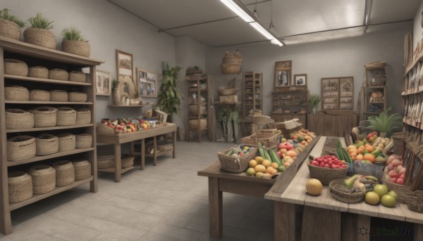 The elegance of a indoors in a tranquil scenery