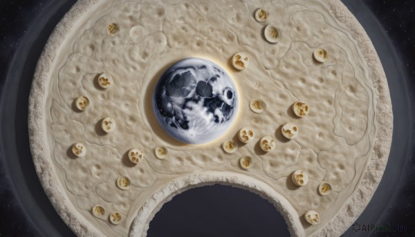 A dynamic view of a astronaut in scenery