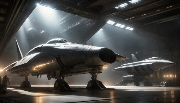 A ethereal light rays featuring a alien