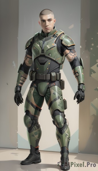Image of a male in a fresh dynamic scene