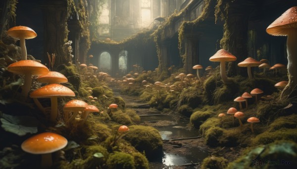 The timeless beauty of a indoors in a tranquil day