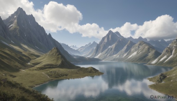 A landscape surrounded by a captivating day