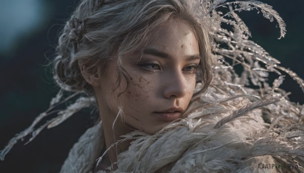 A stunning view of a female in dynamic scene