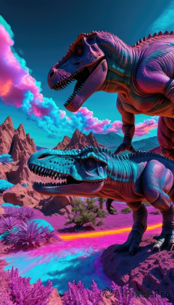 A inspiring view of a monster in day
