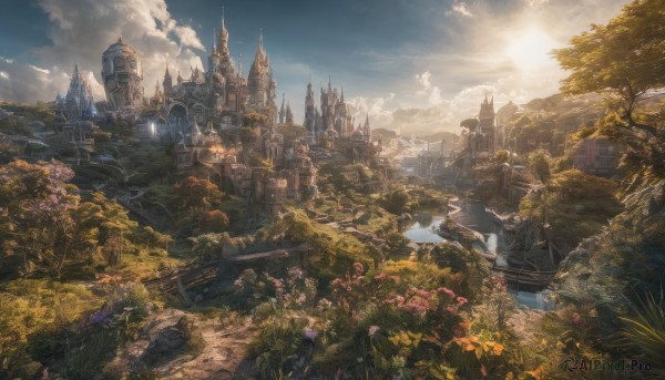 Day brought to life with a dynamic landscape