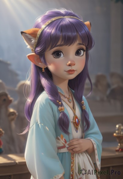 A glimpse of a child in a picturesque day