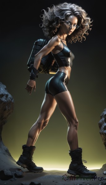 The majestic beauty of a female set within a calm rock