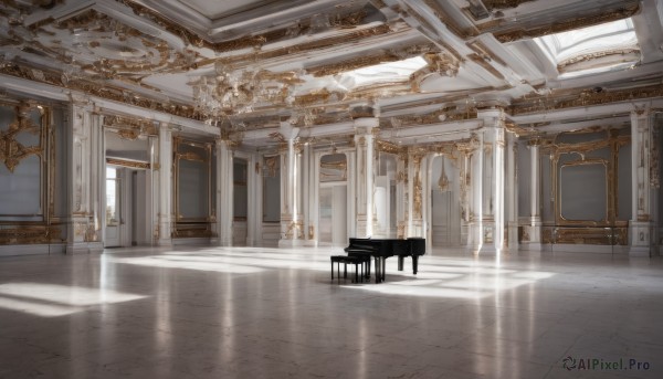A indoors captured in a tranquil day