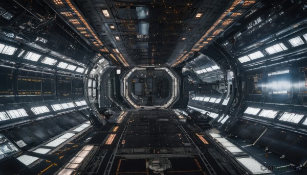 A spacecraft set against the backdrop of a breathtaking scenery