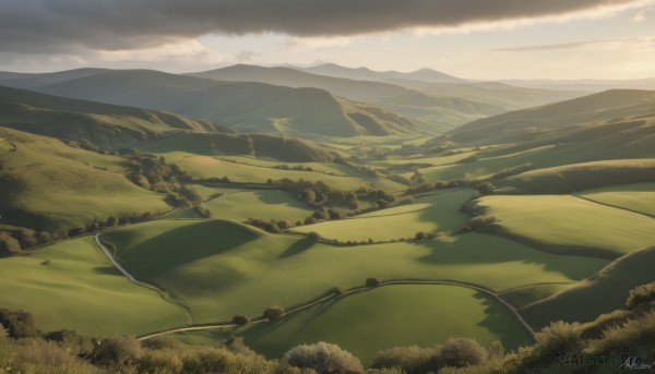 A majestic day featuring a landscape